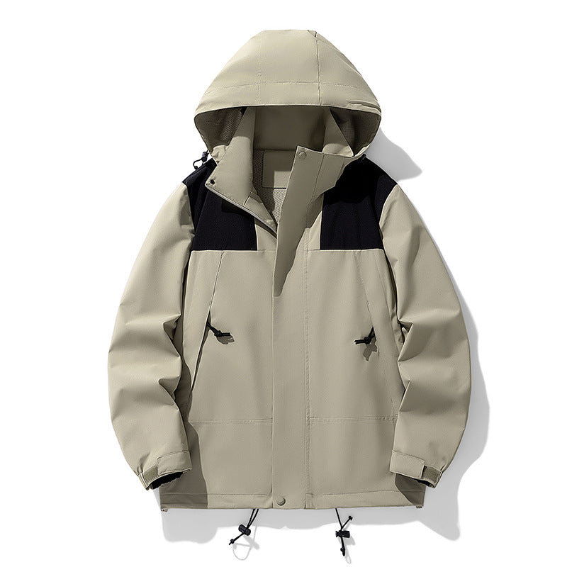 Unisex Lightweight Waterproof Windbreaker Jacket Outdoor Spring Autumn Hiking Fishing Coat