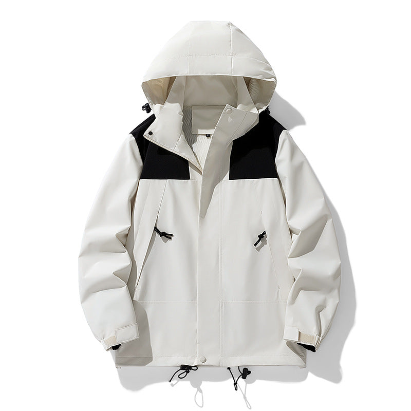 Unisex Lightweight Waterproof Windbreaker Jacket Outdoor Spring Autumn Hiking Fishing Coat