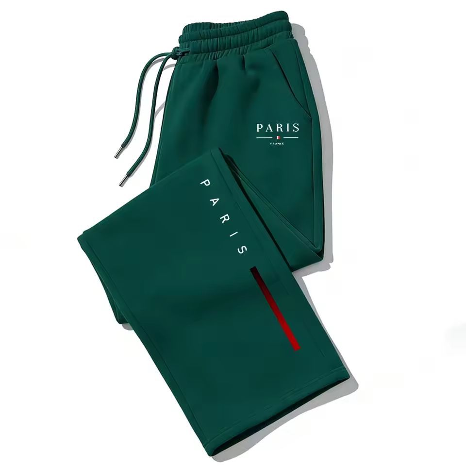 Dark Gothic Letter Print Loose Wide-leg Drawstring Unisex Sweatpants