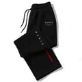 Dark Gothic Letter Print Loose Wide-leg Drawstring Unisex Sweatpants