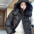 Fashionable Short Cotton Coat for Women Thickened Loose Design, Stylish Winter Outerwear