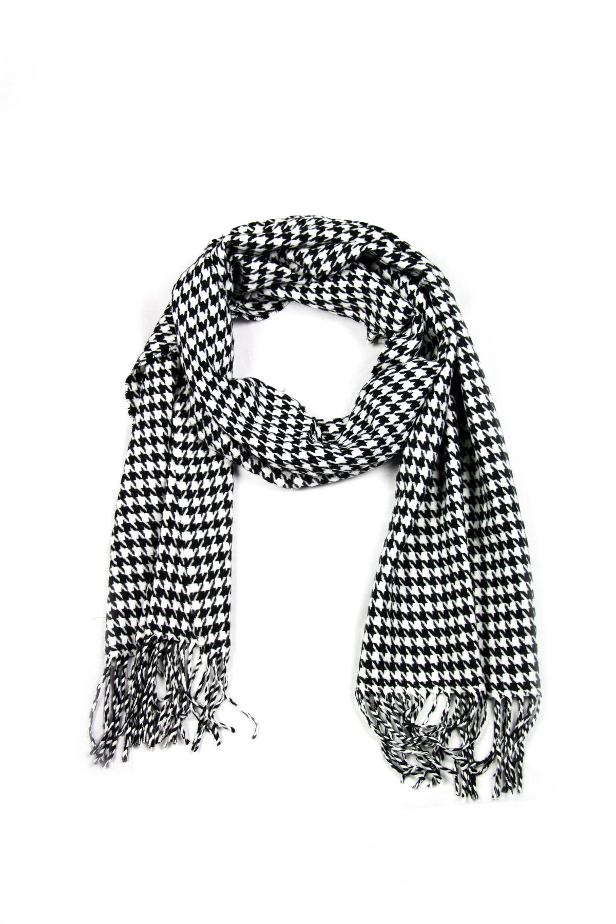 Sakkas Booker Unisex Cashmere-Feel Solid Winter Scarf with Fringe