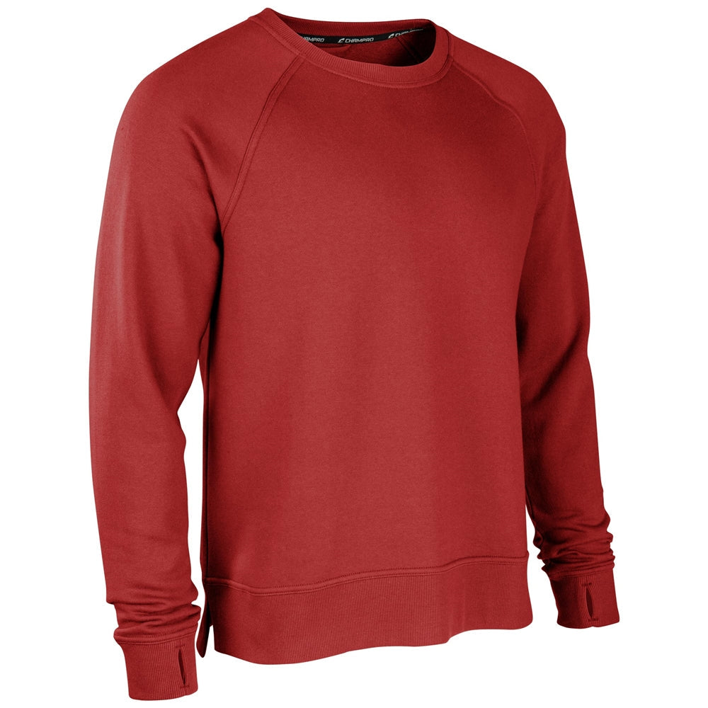 VICTORY FLEECE MEN'S SPLIT HEM CREW | TEAM SPORTS OUTERWEAR