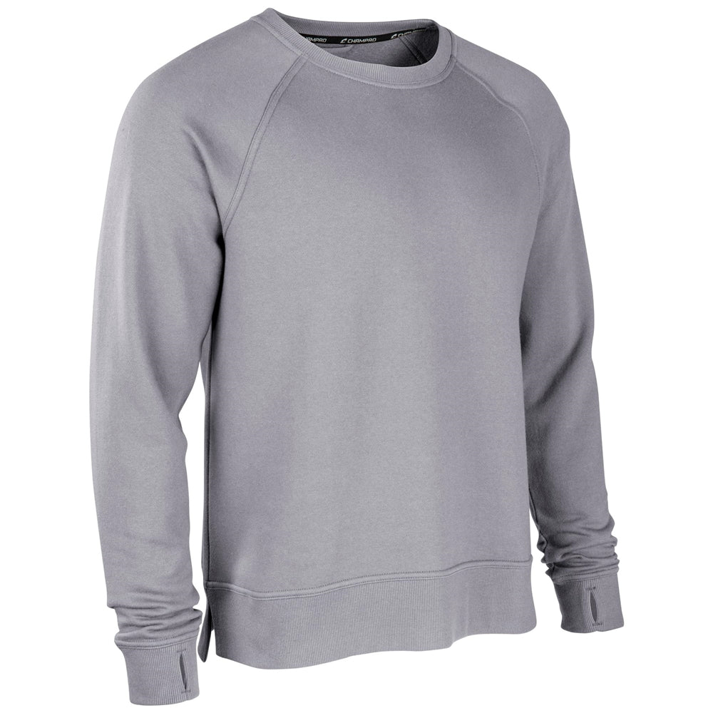 VICTORY FLEECE MEN'S SPLIT HEM CREW | TEAM SPORTS OUTERWEAR